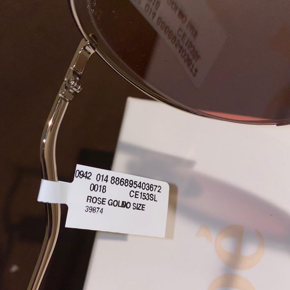 Chloé Wendy Rose Gold gorgeous sunglasses 59MM - Picture 5 of 7
